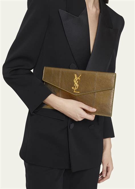 ysl snakeskin clutch|ysl snakeskin bag.